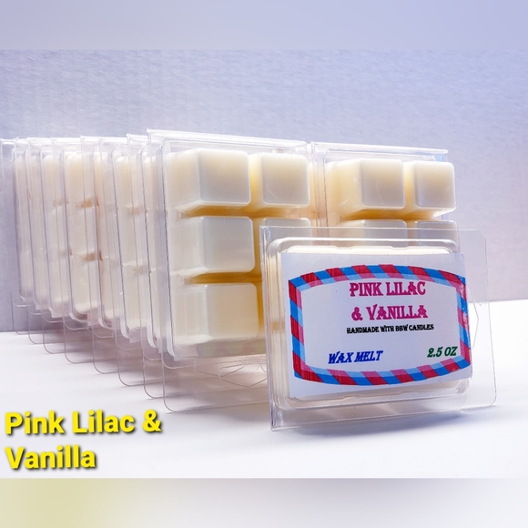 Handmade Other - PINK LILAC & VANILLA -Bath & Body Works Candle Wax Melts- $8 per pack